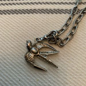 Chloe & Isabel silver bird necklace